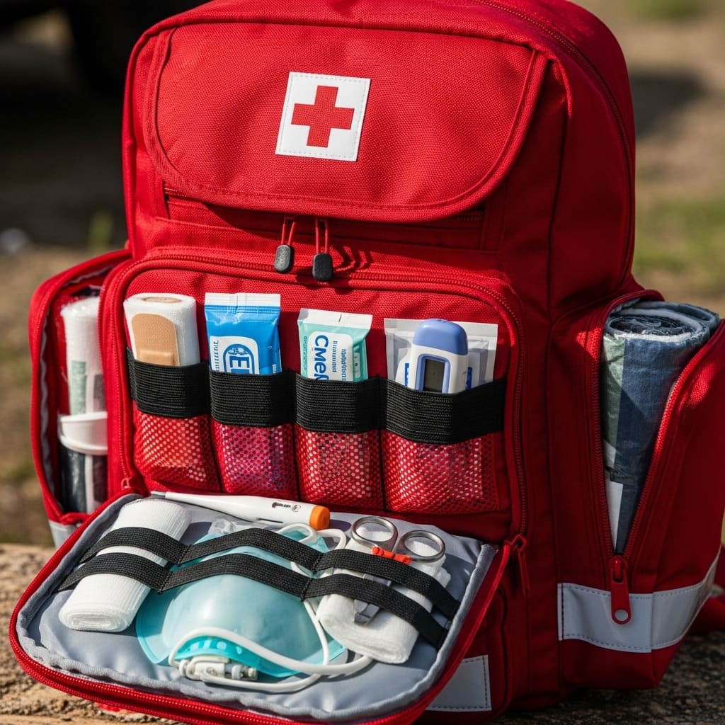 Familien-Notfallrucksack